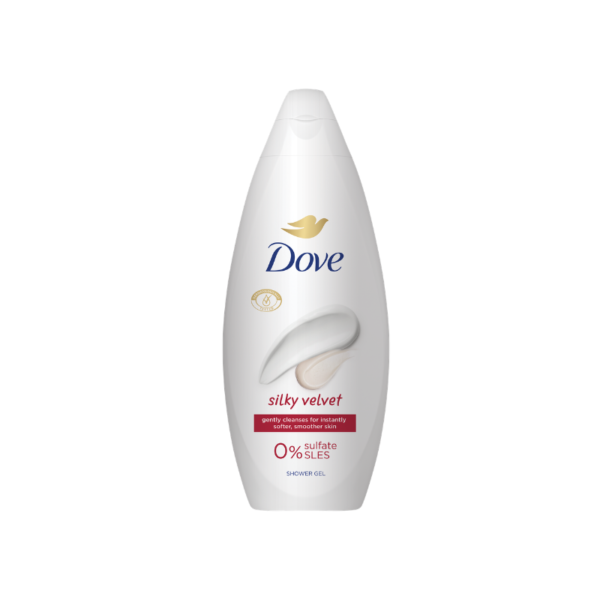 Dove Essential Silky Velvet душ гел 250 мл