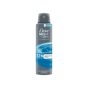 Dove Men+Care Advanced Clean Comfort спрей против изпотяване 150 мл