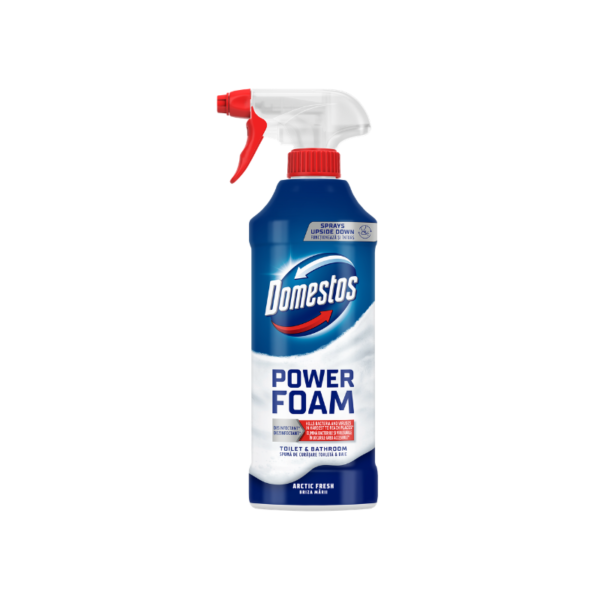 Untitled design - 2026-07-17T141303.812 Domestos Power Foam Arctic Fresh почистваща пяна – 435 мл