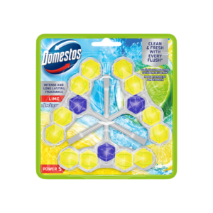 Untitled design - 2026-07-17T155110.756 Domestos Power 5 Lime WC блокчета – 3 × 50 г