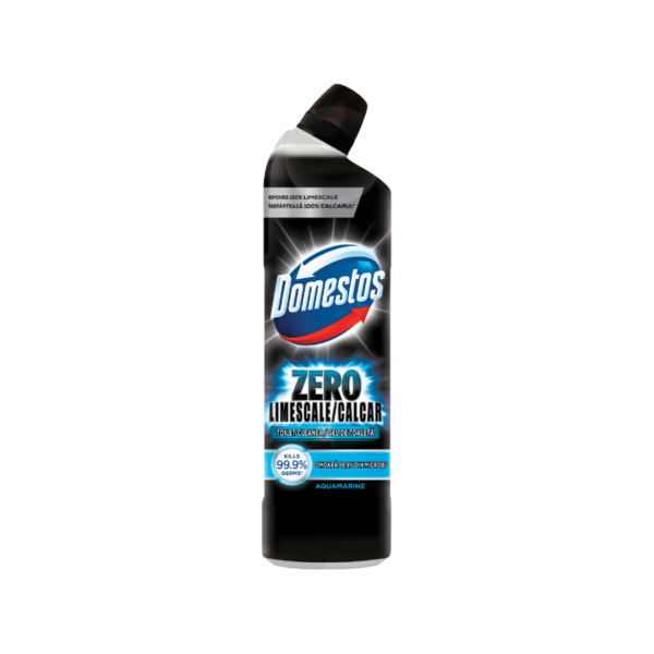 Domestos Zero Limescale Aquamarine WC гел против котлен камък – 750 мл