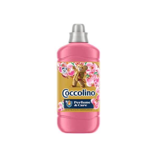 Coccolino Perfume & Care Honeysuckle & Sandalwood омекотител – 1,275 л