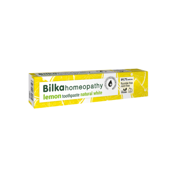 Untitled design - 2026-07-18T110715.270 Bilka Homeopathy Lemon паста за зъби Natural White 75 мл