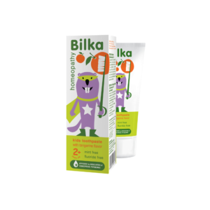 Untitled design - 2026-07-18T113436.357 Bilka Homeopathy Kids паста за зъби с вкус на мандарина 2+ – 50 мл