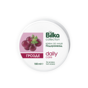 Bilka Collection Daily Care подхранващ крем за лице с грозде 150 мл