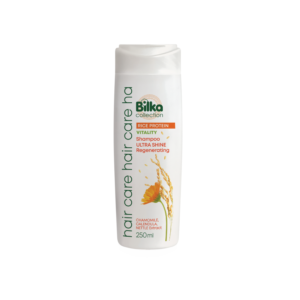 Bilka Hair Care Vitality Ultra Shine регенериращ шампоан с оризов протеин 250 мл