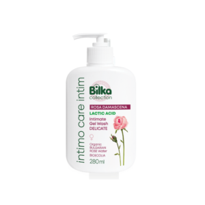Bilka Intimo Care Rosa Damascena деликатен интимен измиващ гел с млечна киселина 280 мл