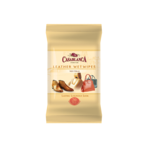 Casablanca Leather Wet Wipes Neutral мокри кърпички за кожа – 20 бр.