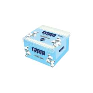 EVENT Hygiene Cotton Buds клечки за уши с хартиена дръжка – 200 бр.