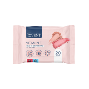 EVENT Make-Up Remover Wipes с витамин Е – 20 бр.