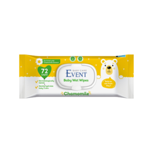 EVENT Baby Мокри кърпички с лайка – 72 бр.