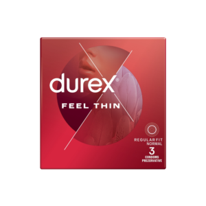 Презервативи Durex Feel Thin, 3 бр.