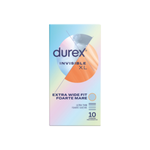Презервативи Durex Invisible XL, 10 бр.