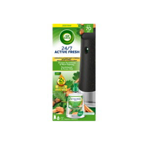 Untitled design - 2026-08-04T130133.637 Автоматичен ароматизатор Air Wick 24/7 Active Fresh Сандалово дърво и горски дъб, комплект 228 мл
