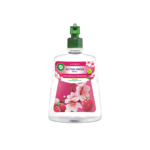 Пълнител за автоматичен ароматизатор Air Wick Active Fresh Цъфнала череша и малина, 228 мл