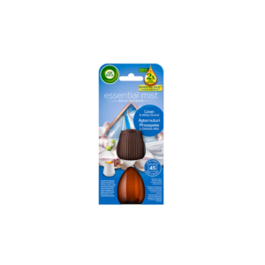 Пълнител Air Wick Essential Mist Свеж лен и бяла орхидея, 20 мл