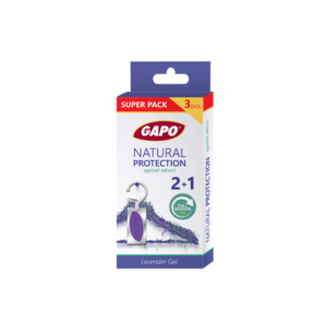 GAPO Lavender Gel 2+1 – гел за гардероб с аромат на лавандула, 3 бр.