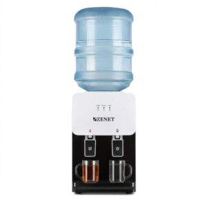 311-галон-с-вода-400x400 ZENET ZET-311 настолен диспенсър за топла и студена вода, бял