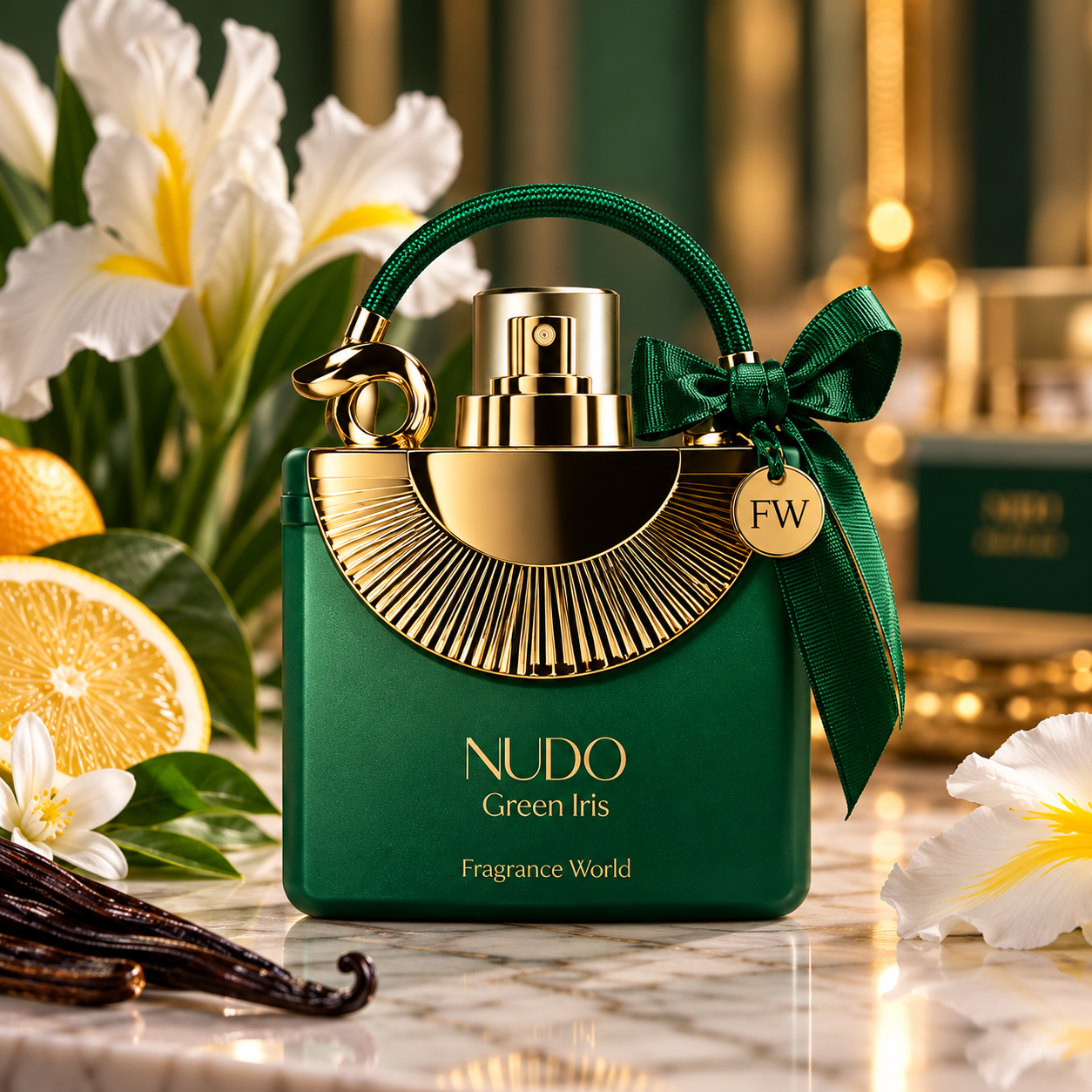 Fragrance World Nudo Green Iris EDP 80 мл – дамски парфюм