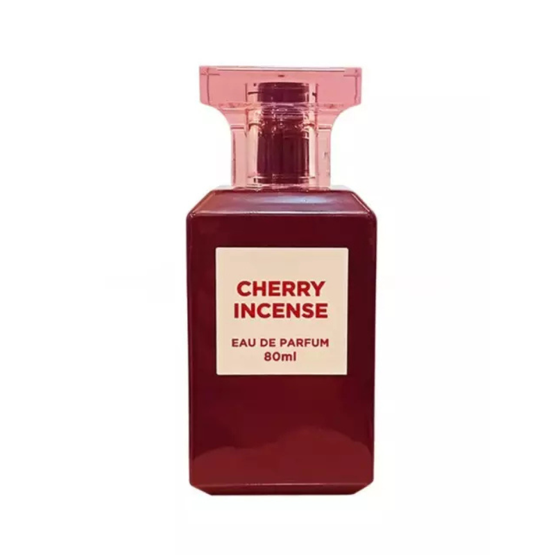 Fragrance World Cherry Incense EDP 80 ml – унисекс парфюм с череша, кожа и димни нотки